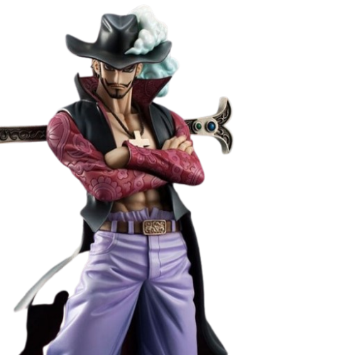 One Piece Dracule Mihawk Action Figur