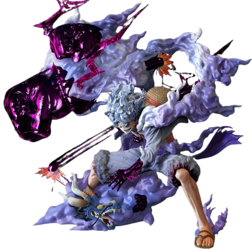 One Piece Monkey D Luffy Gear 5 Action Figur